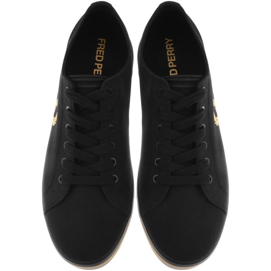 Alternative Image for ProductFred Perry Kingston Twill Trainers Black3